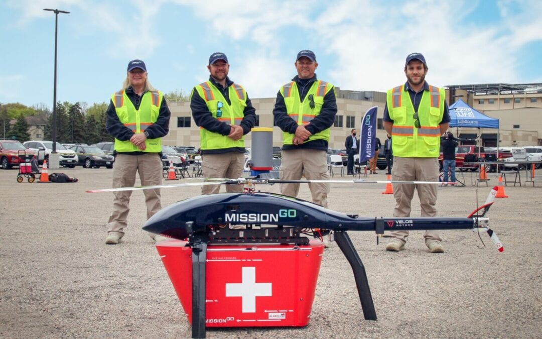 Human Pancreas Transported via Unmanned Aircraft