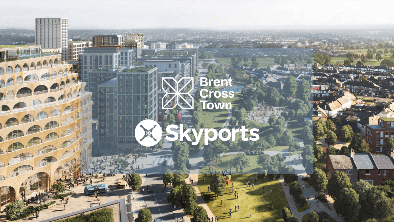 Skyports to Develop Passenger Air Taxi Vertiport at Brent Cross, London