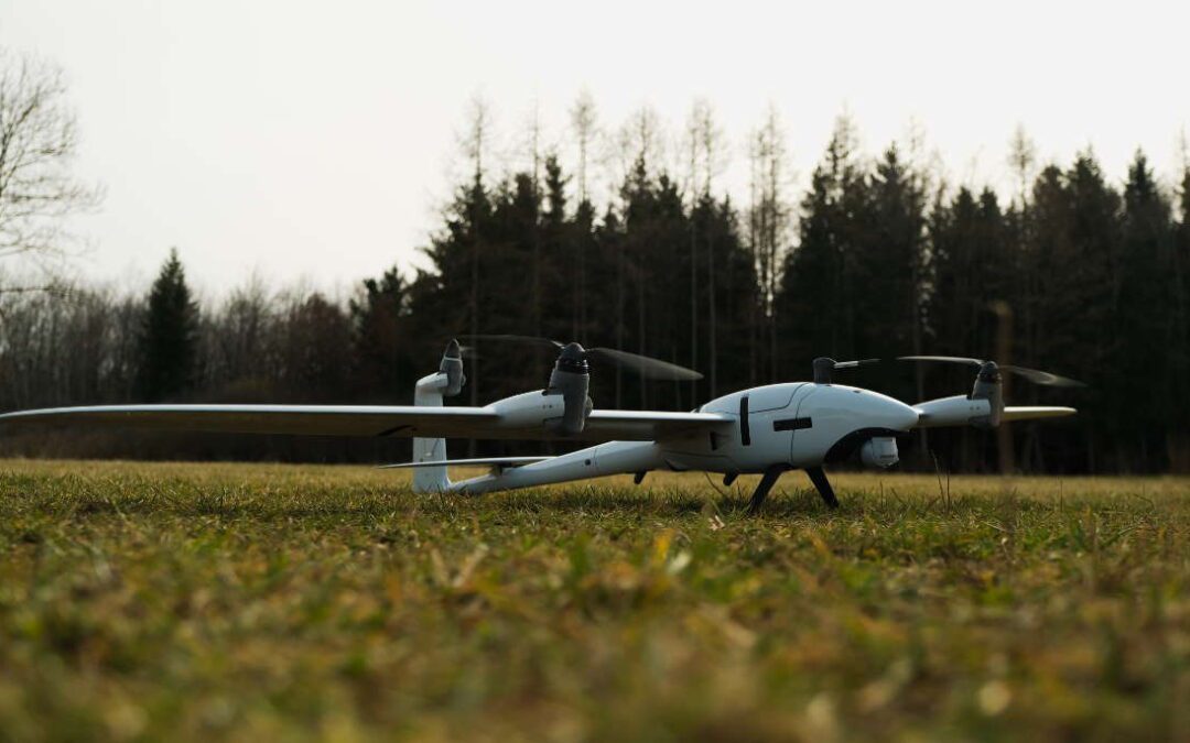 Vector VTOL drone, powered by Auterion