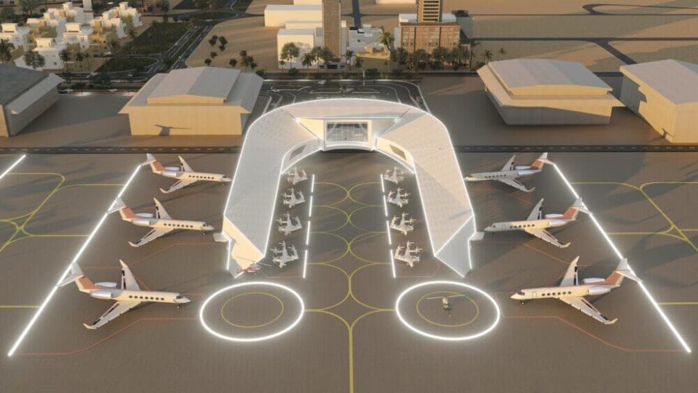 Abu Dhabi: LODD and Skyports Infrastructure unveil vertiport concept