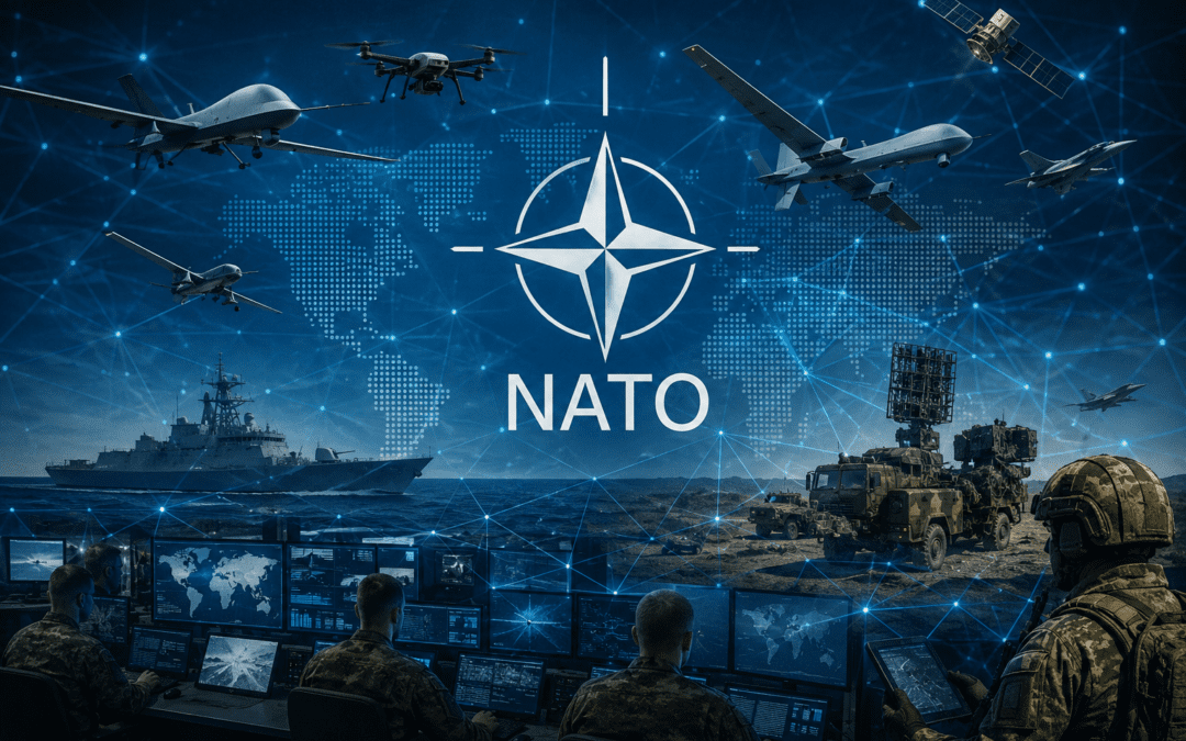 How NATO Is Becoming a Technology Ecosystem: The Role of Drones and Network-Centric Warfare by Nikos Chatzis / Goal Consulting