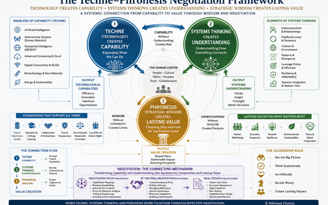 Strategic Wisdom and 3D Negotiation in Building Technology Ecosystems: Connecting Capability, Understanding, and Lasting Value by Nikos Chatzis / Goal Consulting