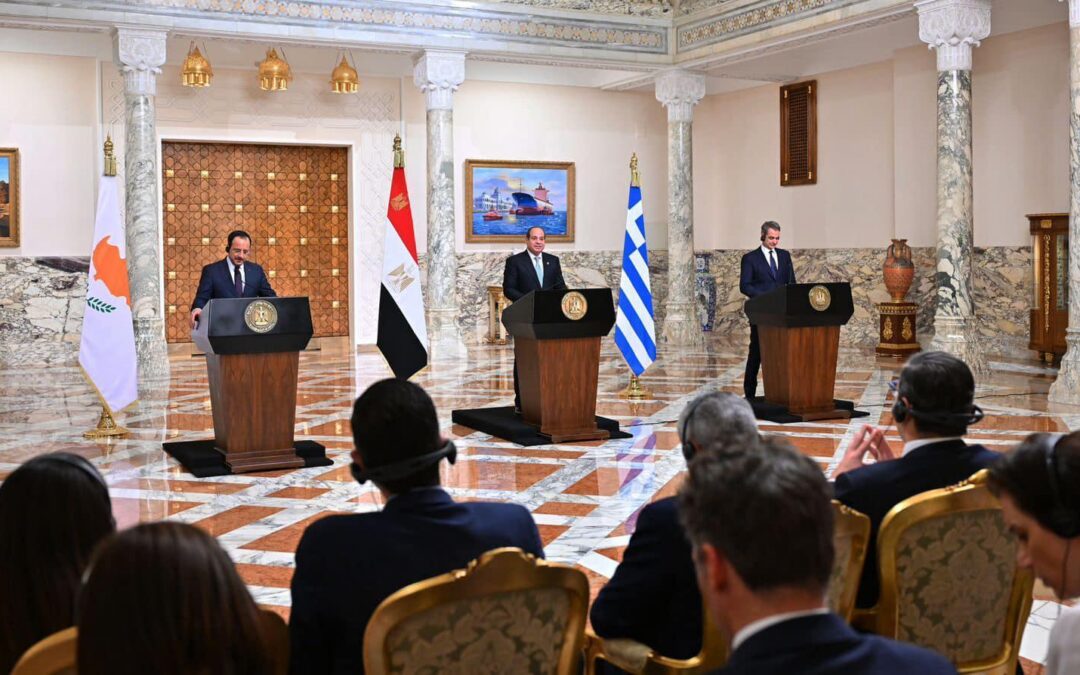 The Techne–Phronesis Negotiation Framework™ (TPNF): The Trilateral Cooperation of Greece, Cyprus and Egypt as Tehran Seems to Retaliate Against U.S. Allies — The Geopolitical Impact By Nikos Chatzis / Goal Consulting