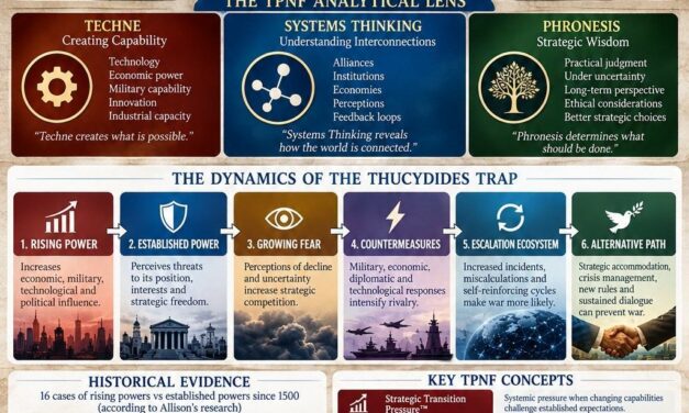 The Techne–Phronesis Negotiation Framework™ (TPNF): The Thucydides Trap — Is War Between a Rising Power and an Established Power Inevitable? By Nikos Chatzis / Goal Consulting
