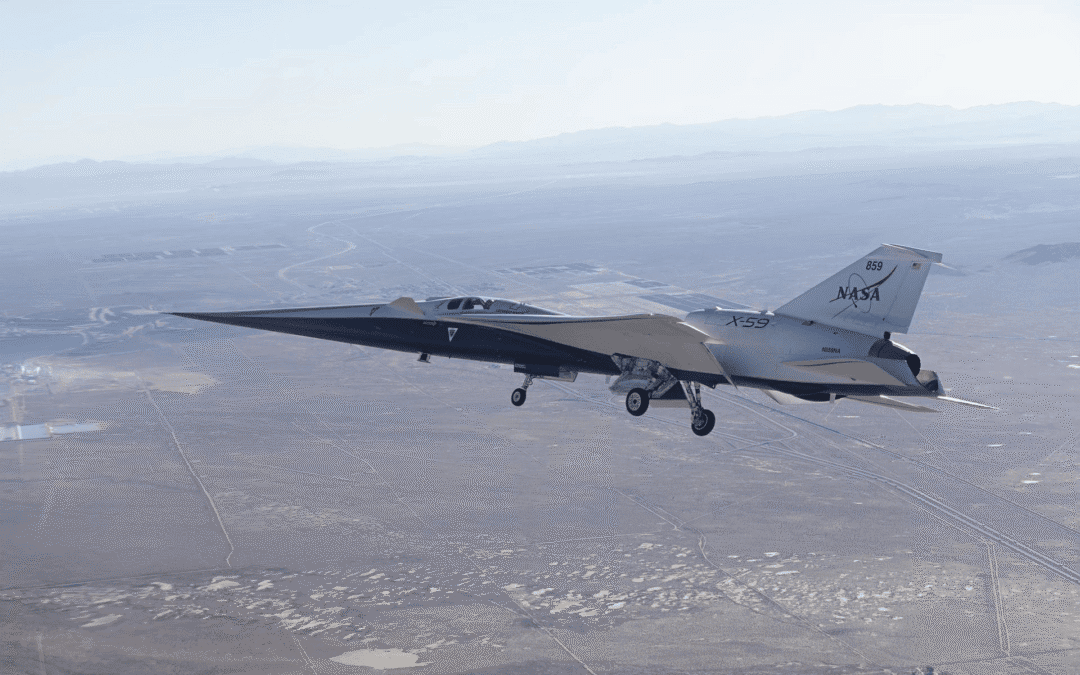 The Techne–Phronesis Negotiation Framework™ (TPNF): NASA’s X-59 Quiet Supersonic Experimental Aircraft Completes 25 Test Flights — Long-Term Value Creation Paradigm at Armstrong Flight Research Center By Nikos Chatzis / Goal Consulting