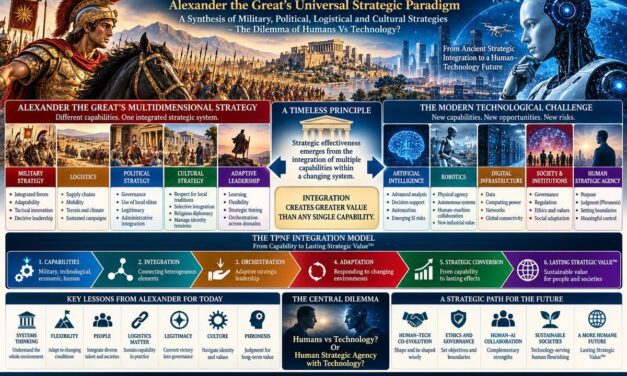 The Techne–Phronesis Negotiation Framework™ (TPNF): Alexander the Great’s Universal Strategic Paradigm — A Synthesis of Military, Political, Logistical and Cultural Strategies: The Dilemma of Humans vs Technology? By Nikos Chatzis / Goal Consulting