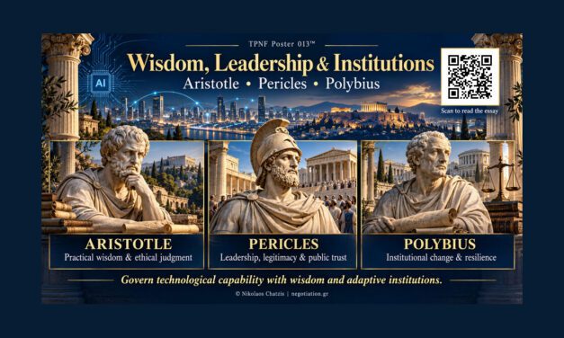TPNF Poster 013™ — Classical Political Thought, Wisdom, Leadership & Institutions By Nikos Chatzis / Goal Consulting